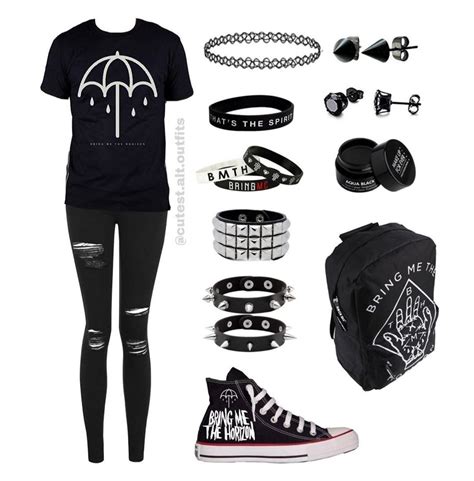 pin by ashley on things to wear emo clothes for girls band shirt outfits emo outfits