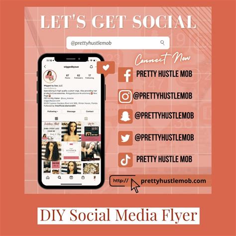 Diy Social Media Flyer Social Media Branding Social Media Content