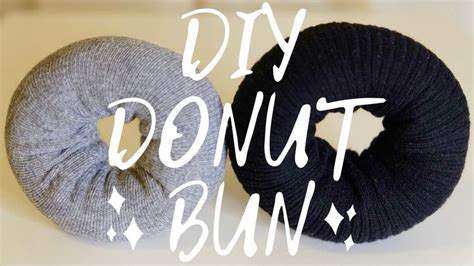 How To Make A Donut Bun Using Socks Mars Paradise In 2023 Donut Bun Donut Bun Hairstyles