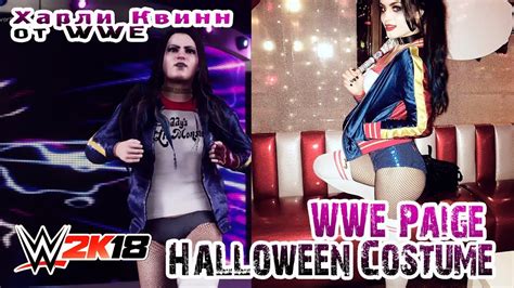 Wwe Paige Halloween Costume Youtube