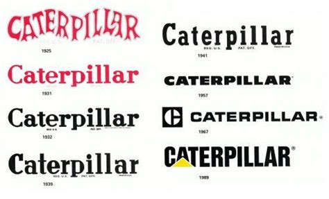 Caterpillar Logo And Symbol Meaning History Png Brand Logo