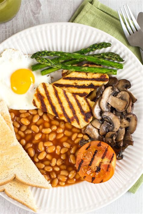Vegetarian Full English Breakfast Who Said A Fry Up Is Just For The