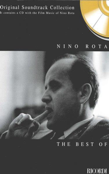 Ricordi The Best Of Nino Rota Cd Sólo Klavír Clarina