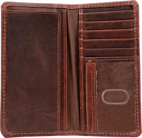 Buy Raw Hyd Leather Long Wallets For Men Rfid Blocking Mens Long