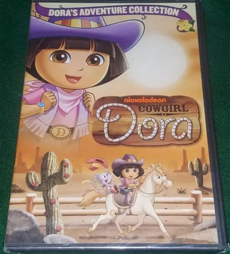 Dora The Explorer Cowgirl Dora Dvd New Adventure Collection 595 Picclick