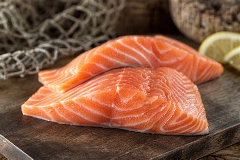 Fresh Salmon Fillets Stock Photo Download Image Now Istock