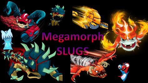 Slugterra All Megamorph Slugs And Ghouls Megamorph Slugs Megamorph