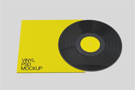Vinyl Record Mockup Collection 1 Graphic By Wisto Studio · Creative Fabrica