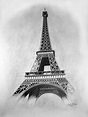 40 Most Beautiful and Detailed Eiffel Tower drawings