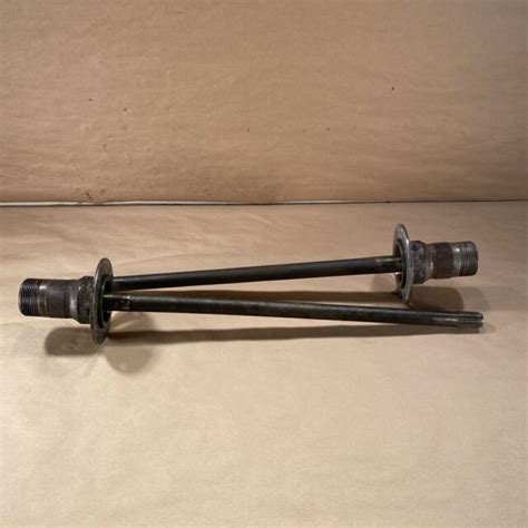 Original Mg Mgb Banjo Axle Half Shafts Splined Hubs Rh And Lh Btb732