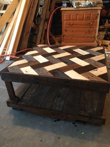 Repurposed Wood Pallet Tables Pallet Furniture Projects