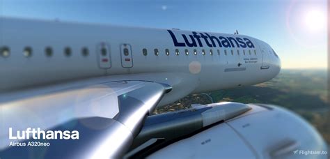 A32nx Flybywire And All Mod Airbus A320neo Lufthansa D Aija In