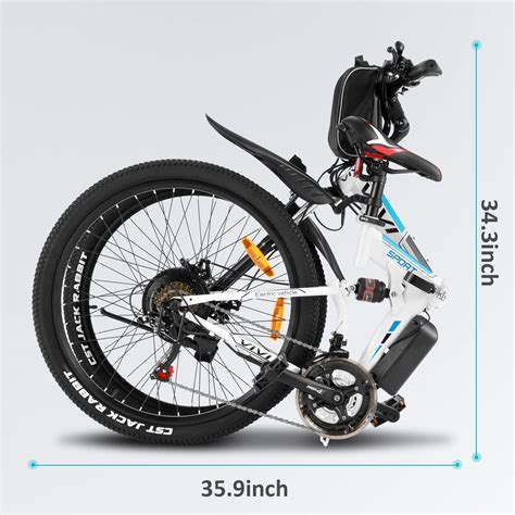 Vivi Electric Bike 26 Inch Electric Bike For Adults Folding Electric