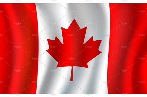 Canadian Flag Maple Leaf 3d Symbol Of Canada Creative Daddy