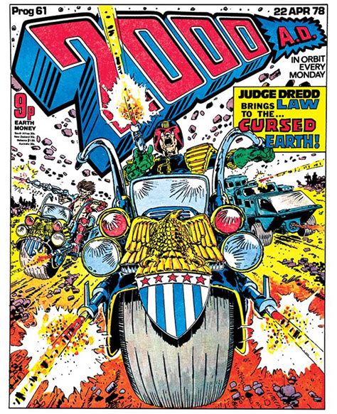 Judge Dredd Prog 61 2000ad Comic Art Ricochet Judge Dredd