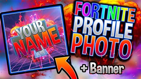 Fortnite Profile Photo Banner Template Photoshop Doovi