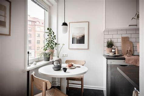 Tiny Serene Scandinavian Studio Apartment Daily Dream Decor
