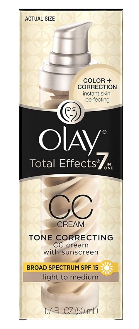 Olay Total Effects 7 In 1 Tone Correcting Cc Cream Uv Moisturizer