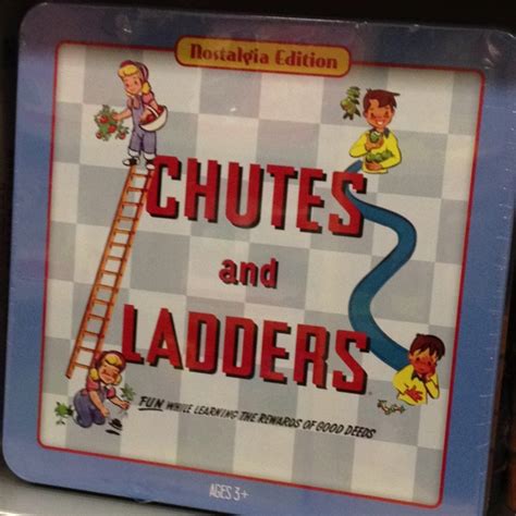Chutes And Ladders Nostalgia Edition Chute Nostalgia Games