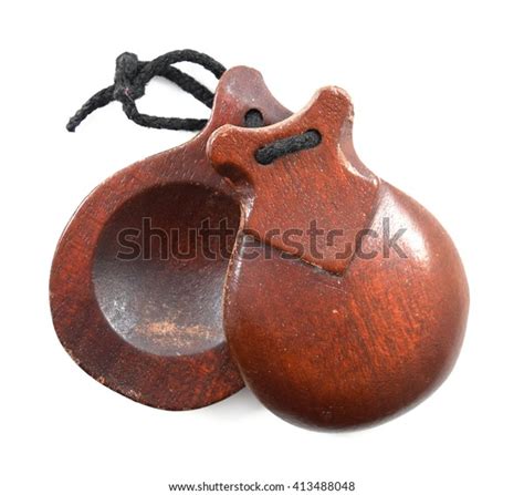 Spanish Castanuelas Castanets Percussion Instrument Used Stock Photo Edit Now