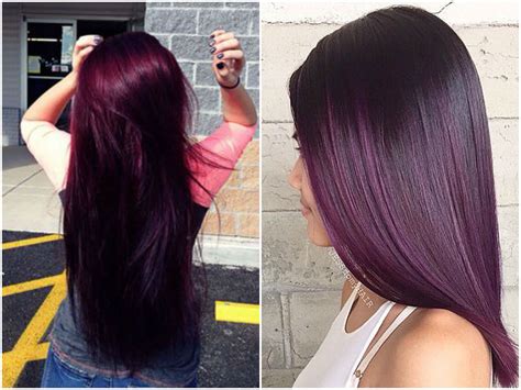 Black is one of the hardest colours to change or lift in colour. 60 Burgundy Hair Color Ideas | Maroon, Deep, Purple, Plum ...