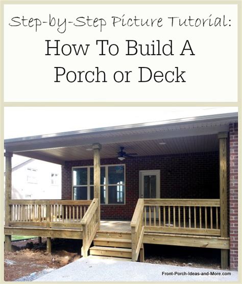 See full list on fixr.com How to Build a Deck or Porch