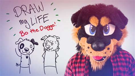 Draw My Furry Life Bo The Doggo Youtube