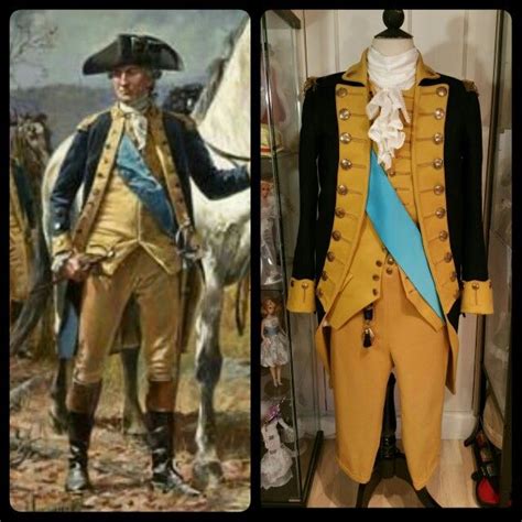George Washington Costume Reproduction Made By Angela Mombers