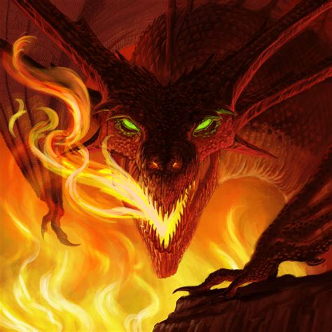 Fire Dragon Print — Piya Wannachaiwong Illustration