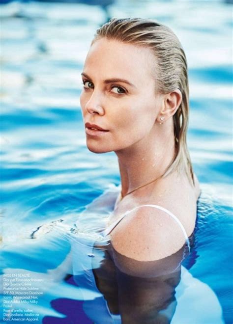 Charlize Theron Is Flashed By Gilles Bensimon For Elle France May Anne Of Carversville