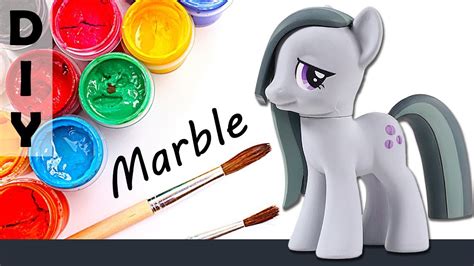 Custom My Little Pony Marble Pie Tutorial Mlp Toy Figure Diy
