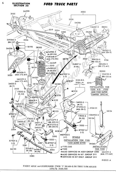 2000 Ford F350 4x4 Front Axle Diagram