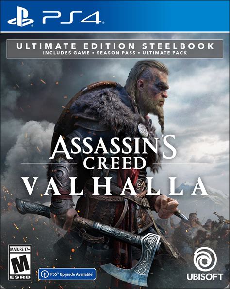 Assassins Creed Valhalla Ultimate Steelbook Edition Playstation 4