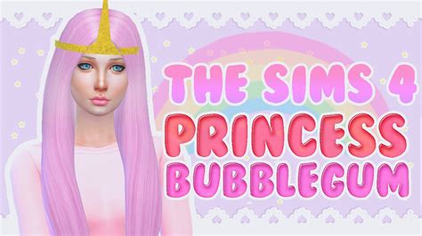 The Sims 4 Casヾ Princess Bubblegum♡ Youtube