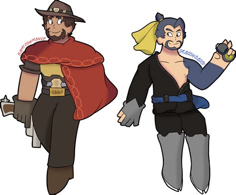 Hanzo And Mccree By Peach1810 On Deviantart
