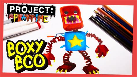 Como Dibujar A Boxy Boo Project Playtime Paso A Paso How To Draw