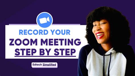 How To Record And Save A Zoom Meeting Step By Step Youtube