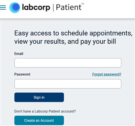 Labcorp Patient Portal And Login