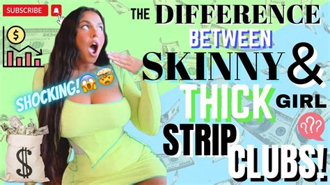 Thick Girl Strip Club Vs Skinny Girl Strip Club Tea☕️ 💸💃🏻 Youtube