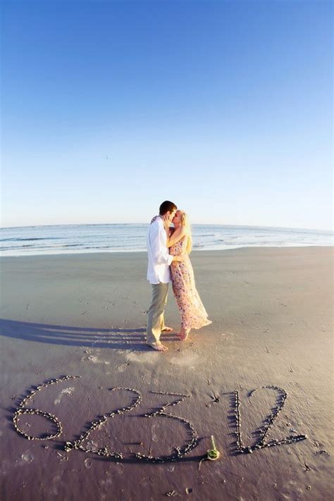 Romantic Beach Engagement Photo Shoot Ideas Dpf