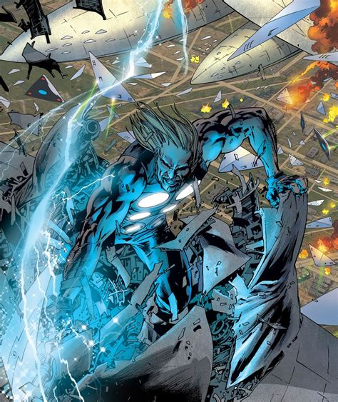 Ultimate Thor Thor Odinson Earth 1610 Art By Bryan Hitch Hqs