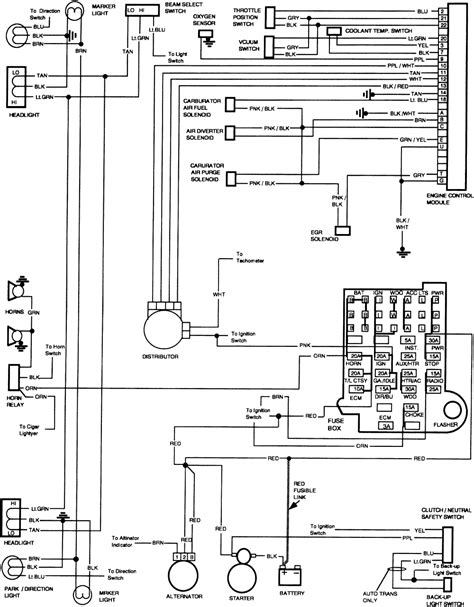 Which component is not in the primary. DIAGRAM in Pictures Database 1987 Chevy C10 Truck 4 Headlight Wiring Diagram Just Download or ...