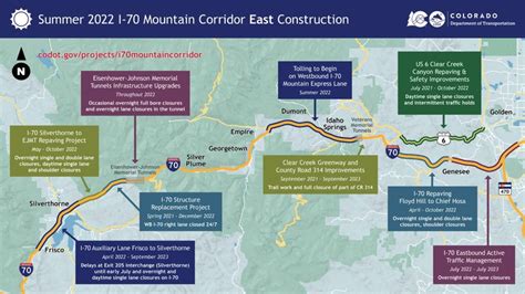 Summer 2022 Planning Guide I 70 Mountain Corridor — Colorado