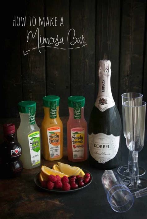 How To Make A Mimosa Bar Sweetphi