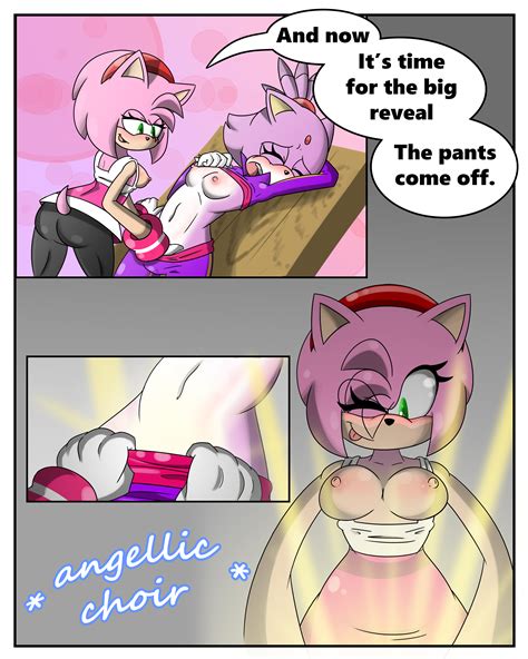 Rule 34 Amy Rose Anthro Blaze The Cat Blush Breasts