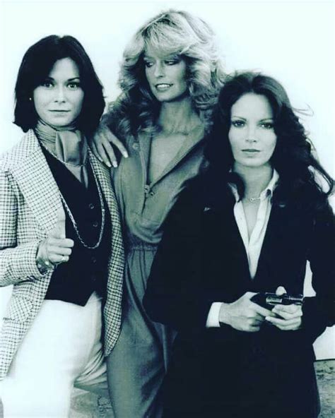 Kate Jackson Farrah Fawcett Et Jaclyn Smith Charlies Angels