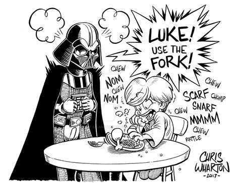 Luke Use The Fork By Salamanderart On Deviantart