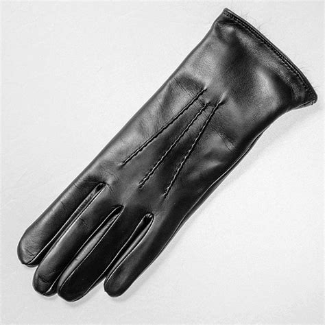 Ladies Black Fur Lined Leather Gloves Uk