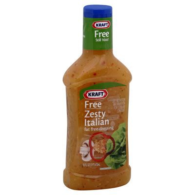 It adds some bold and delectable flavor to your salads. Kraft fat free zesty italian dressing reviews in Condiment ...