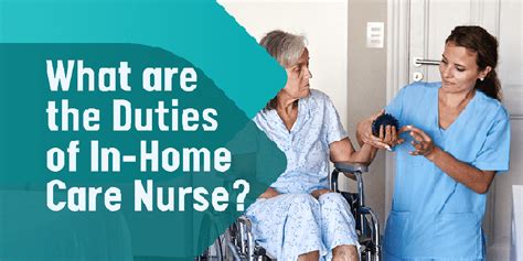 What Are The Duties Of In Home Care Nurse Ayushya Healthcare